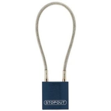 ACCUFORM STOPOUT CABLE PADLOCKS SHACKLE KDL302BU KDL302BU